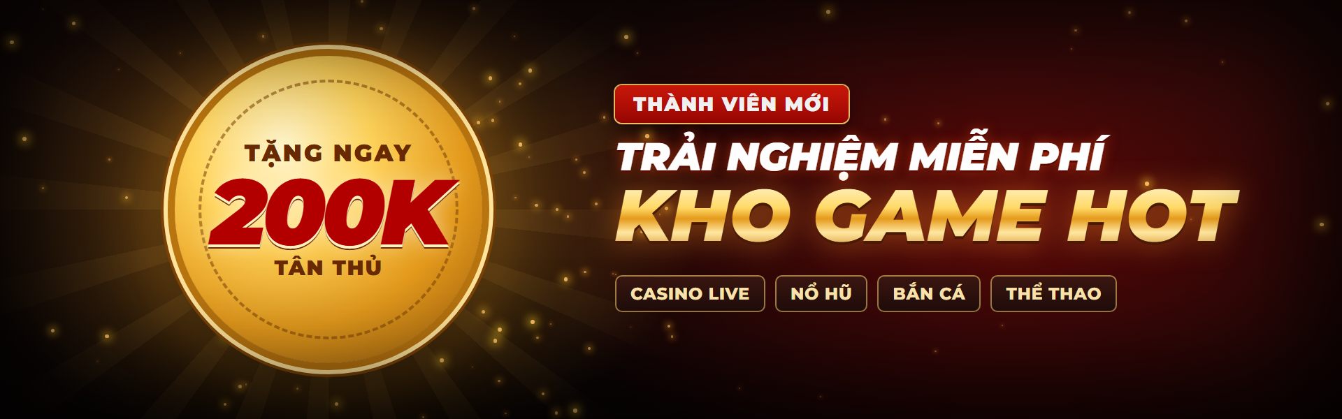 Banner Tân thủ 200K